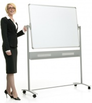 The Classic - Mobile Magnetic Drywipe Whiteboard